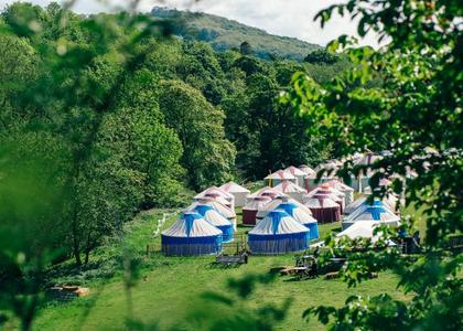 Boutique Festival yurts